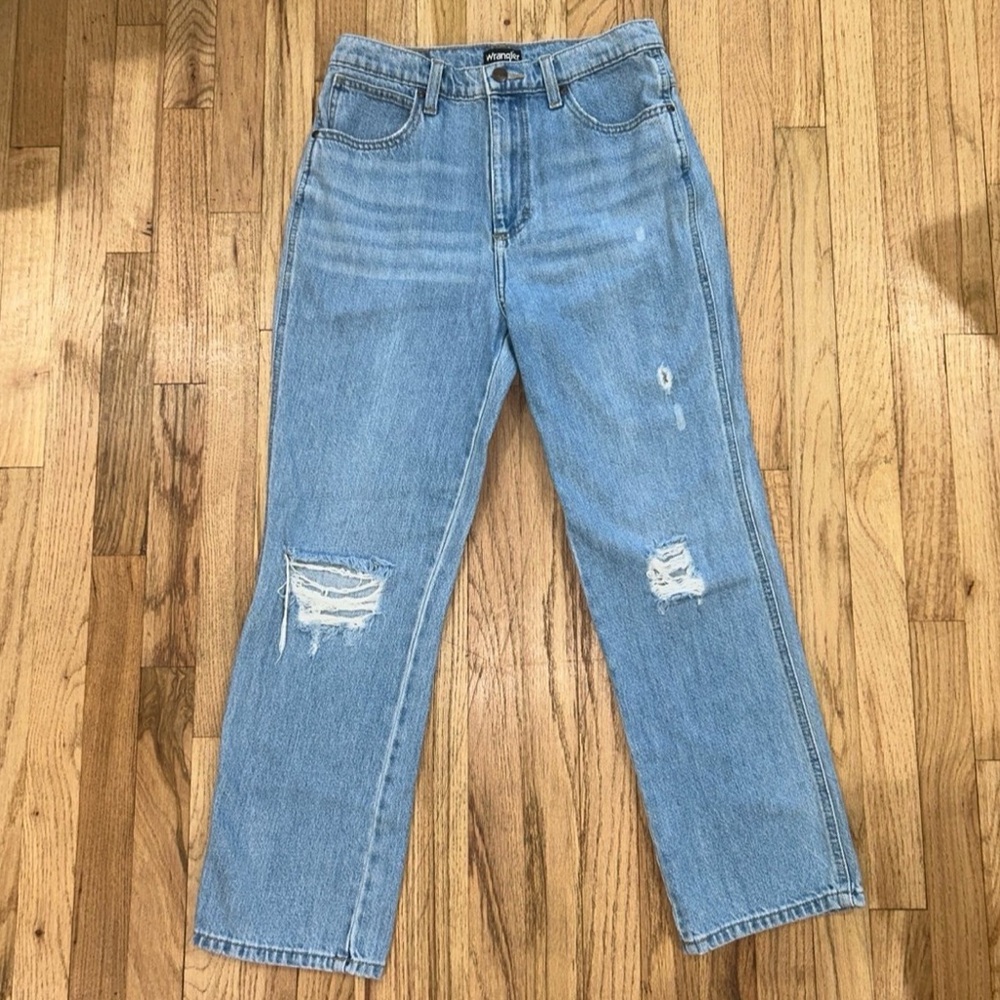 Wrangler High Rise Straight Jeans 29 x 28